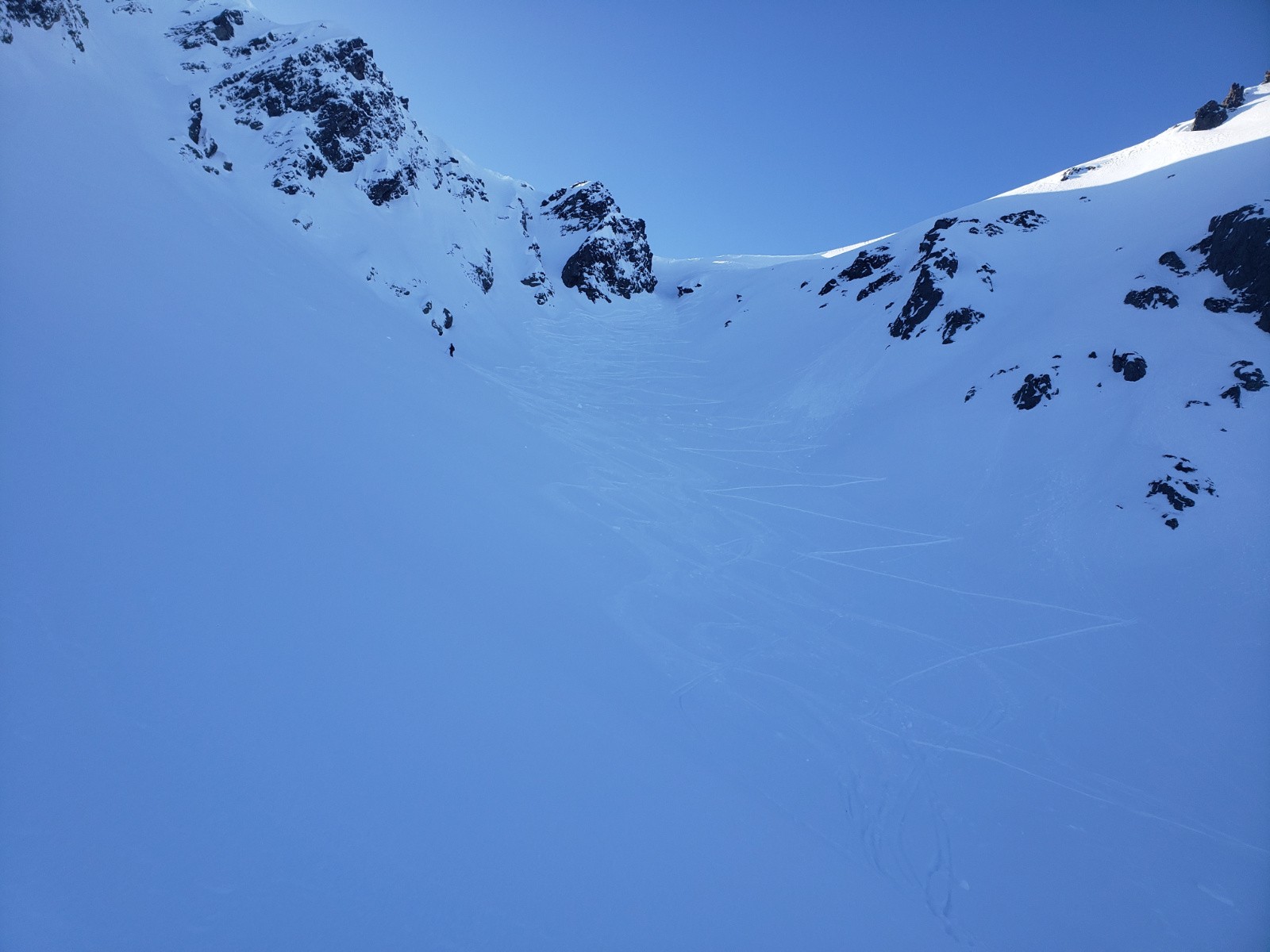 Versant est du col de la Colombire