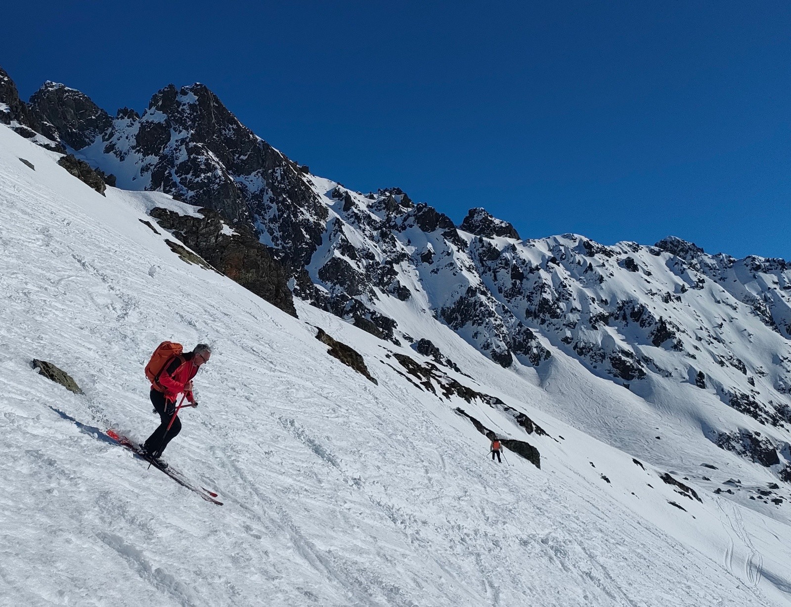 On s'amuse quand même à la descente  