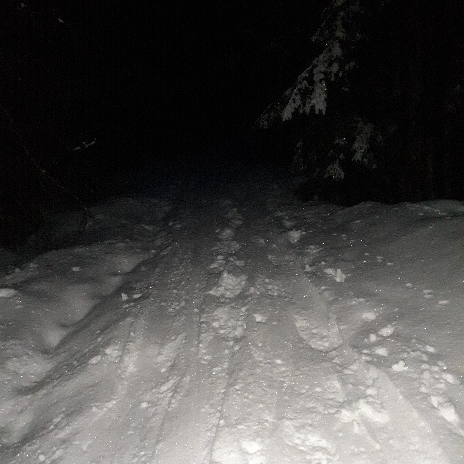 Départ à la frontale