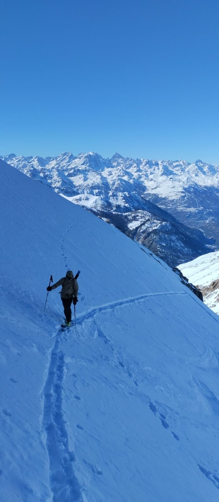   Pentes au dessus du col de Chaude Maison 