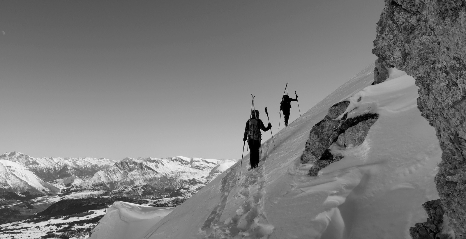 Sous le sommet de l'Aiglière