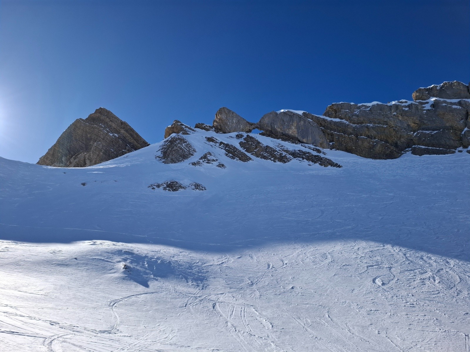 Trou de la mouche depuis Paccaly 