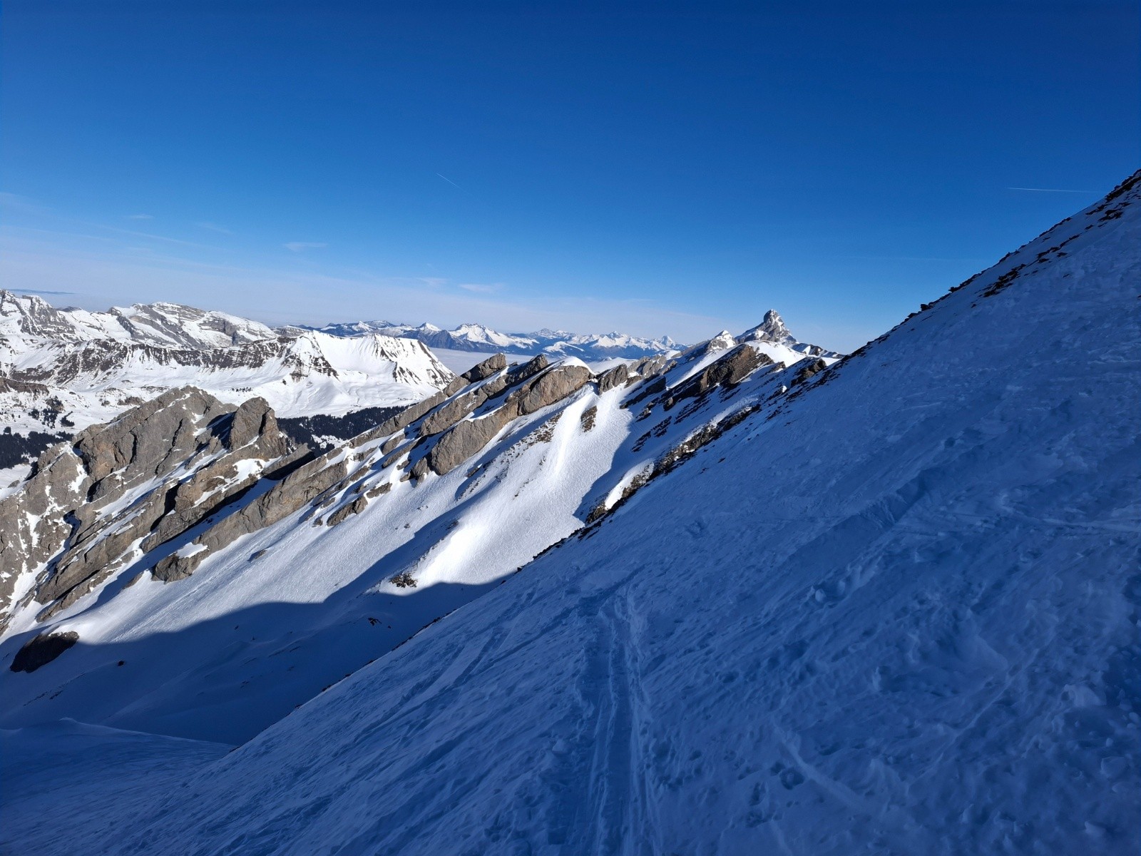 trou de la mouche, pointe percée depuis tête pelouse 