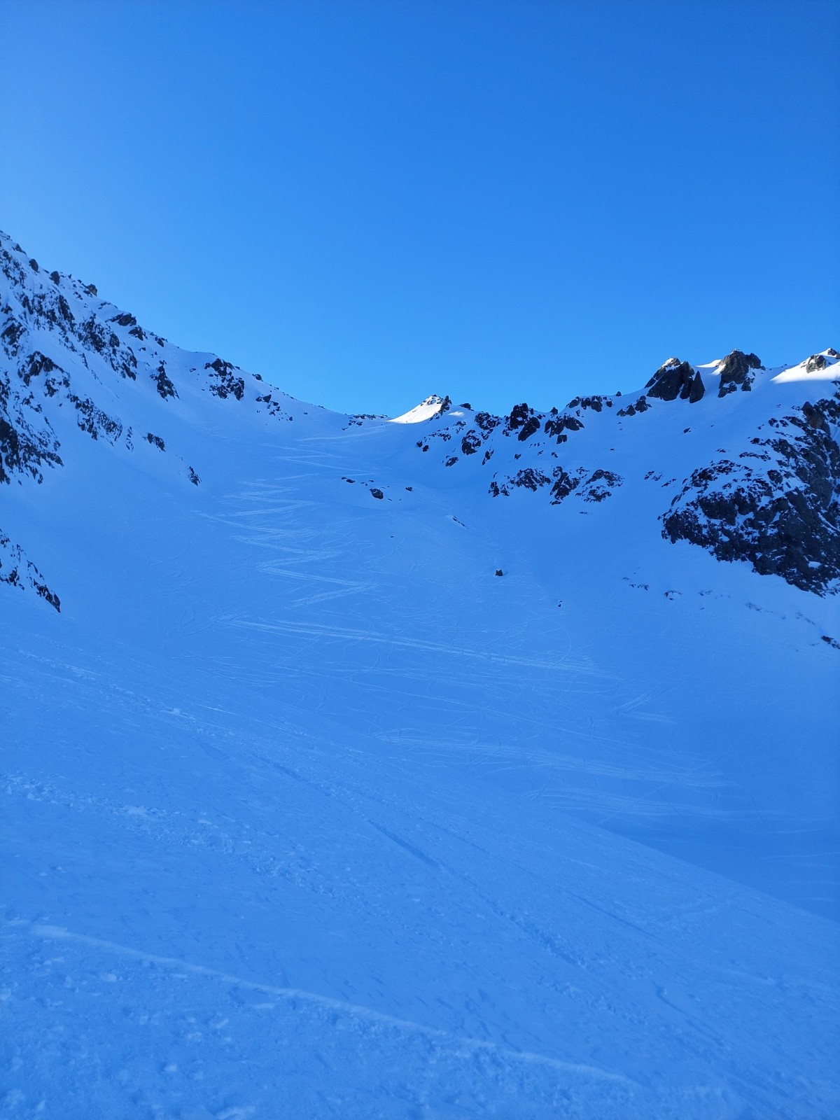 #7 la trace de montée de la course au col du vouteret la trace de montée de la course au col du vouteret