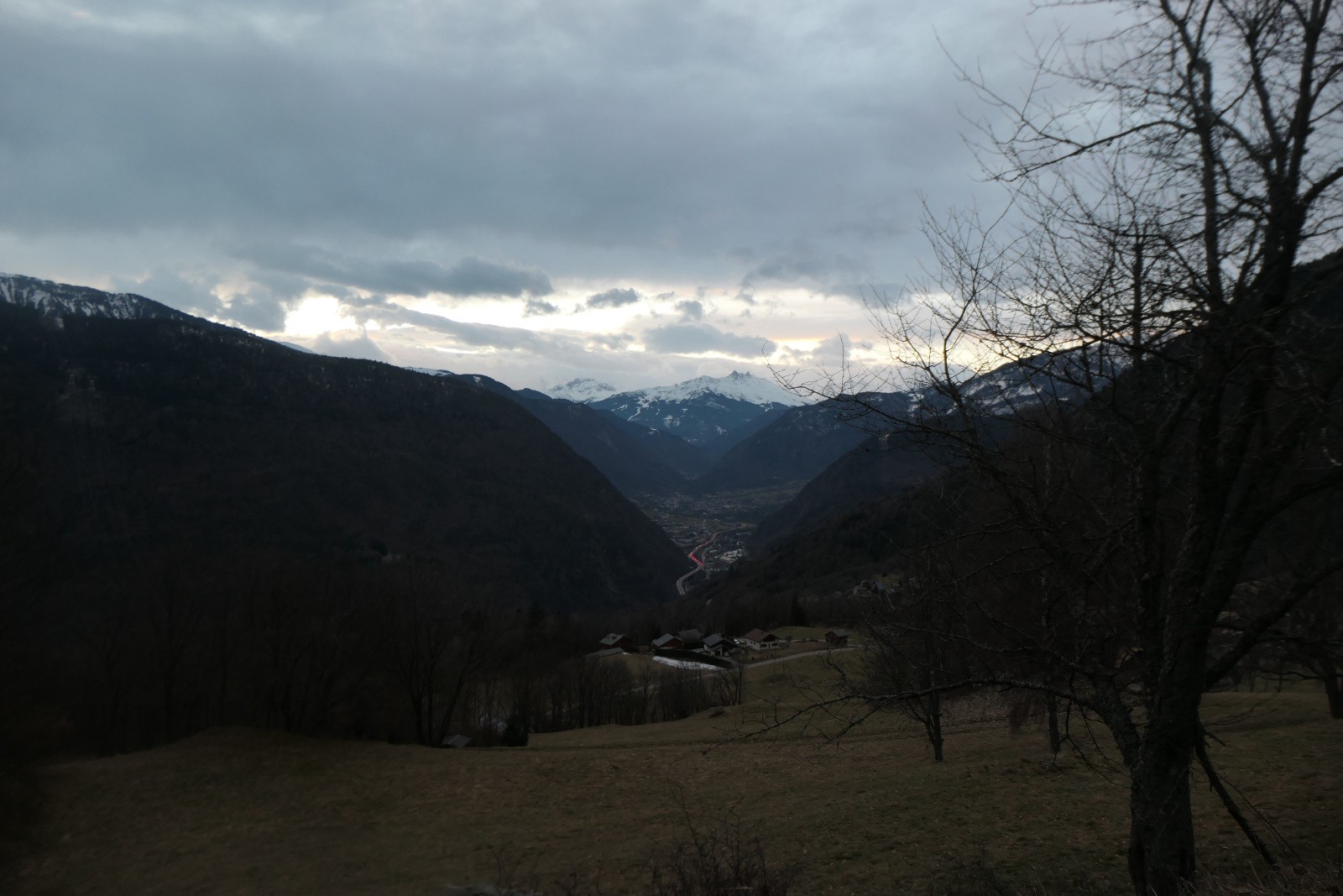 Ca bouchonne pour aller à Moutiers 