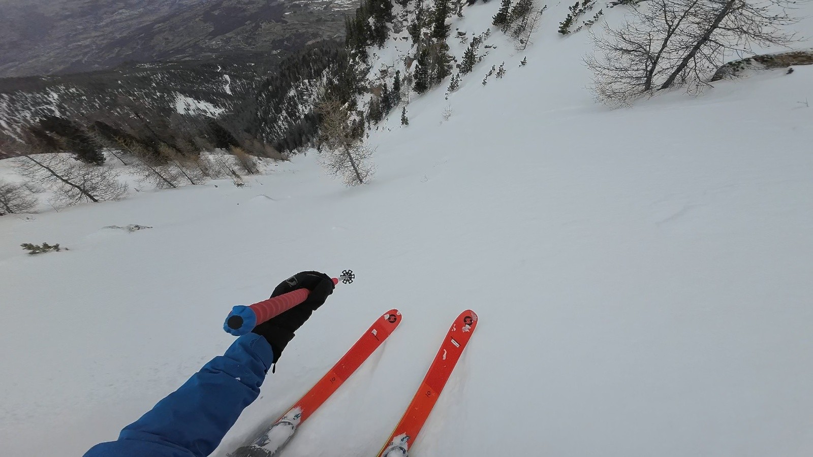 Le haut du couloir