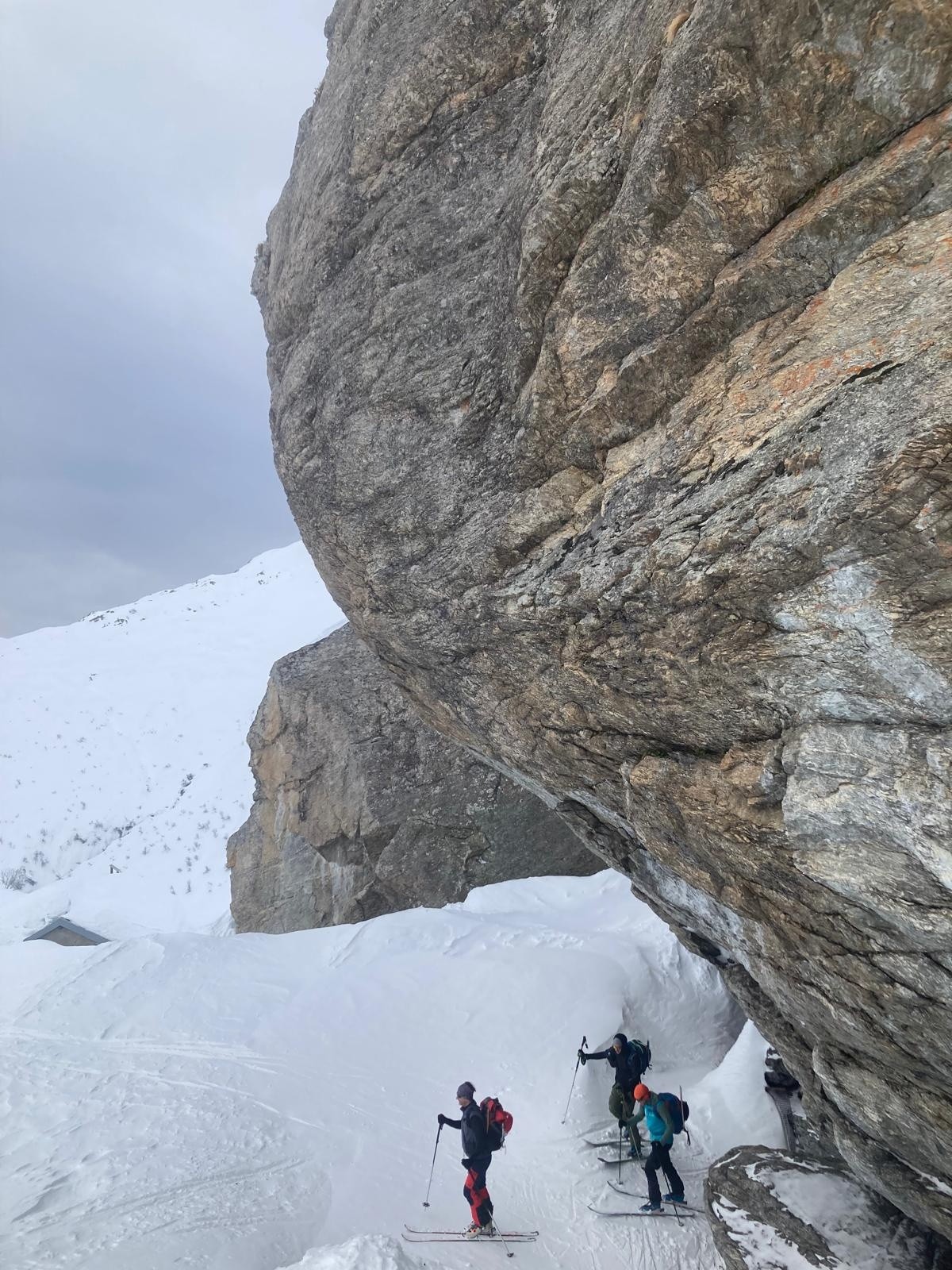 Derrière les chalets de Balme