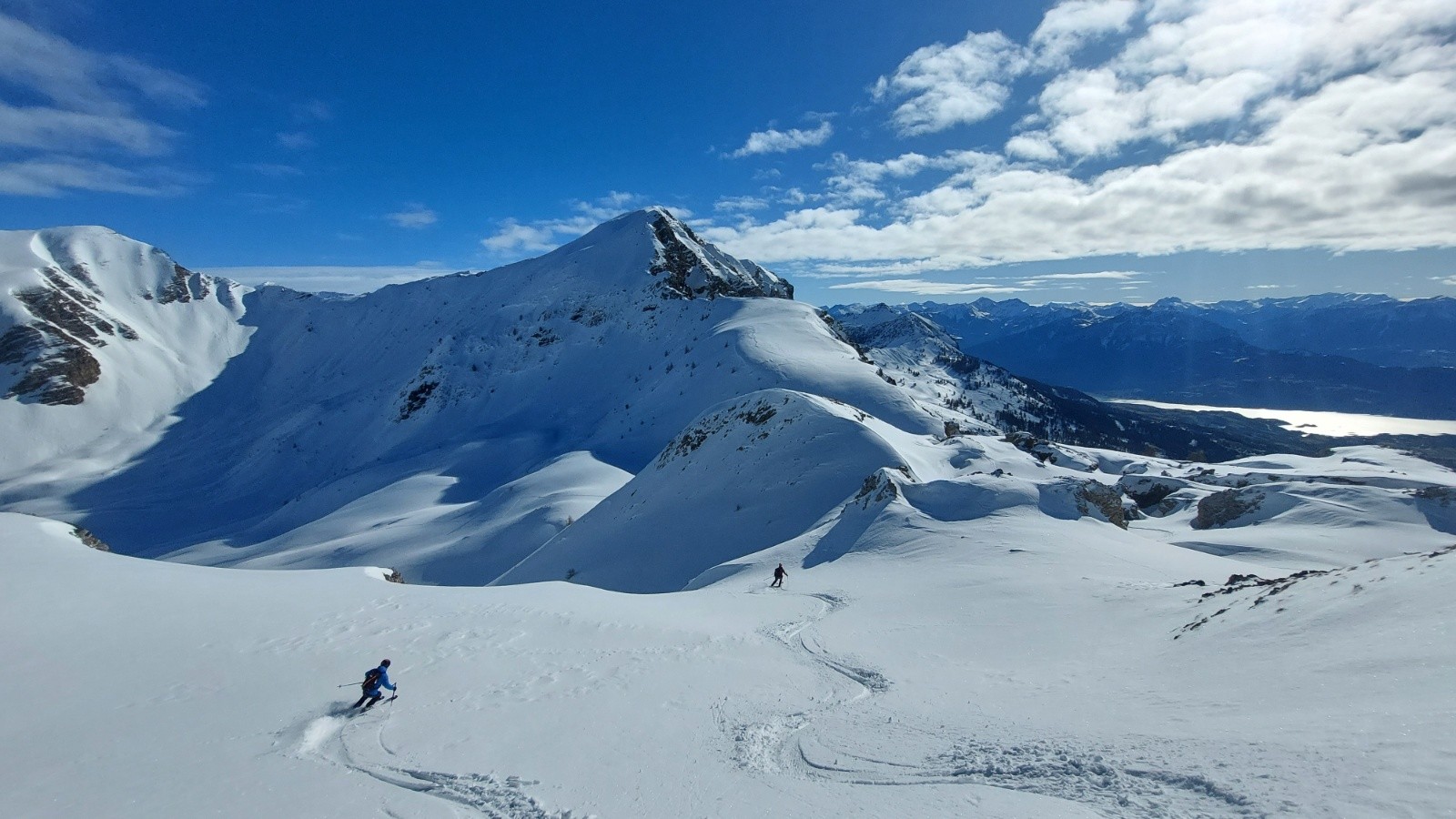 Descente  du point 2324m