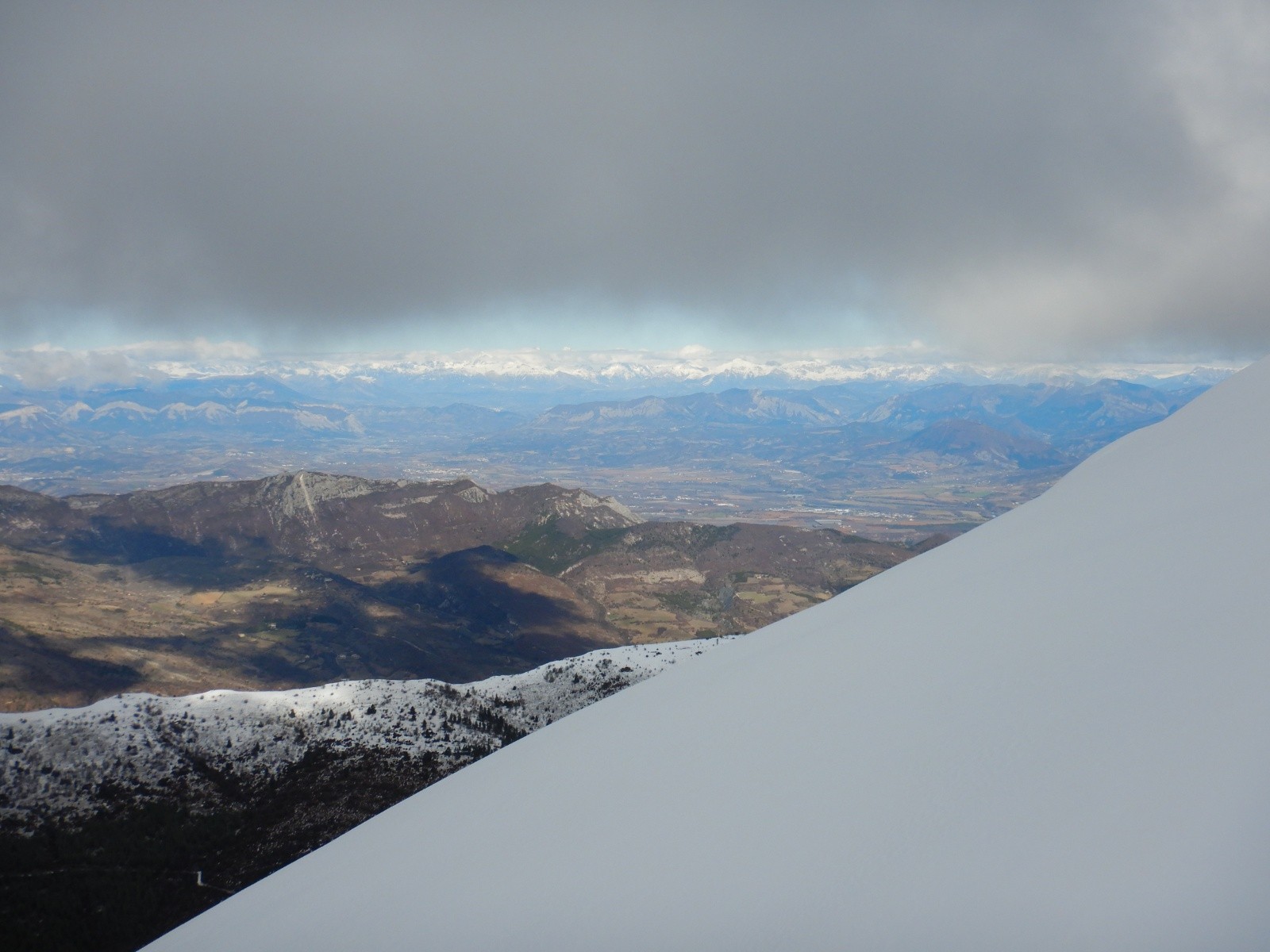 La vallée de la Durance et les Alpes qui se découvrent enfin !