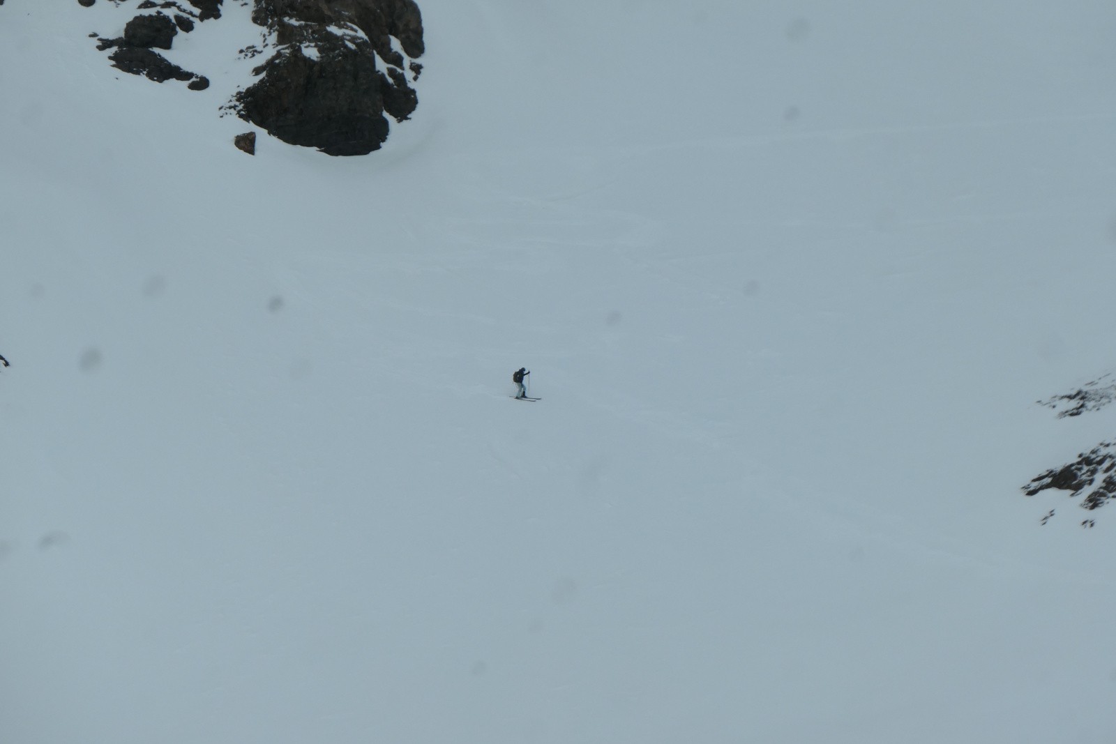 Première descente rapide 