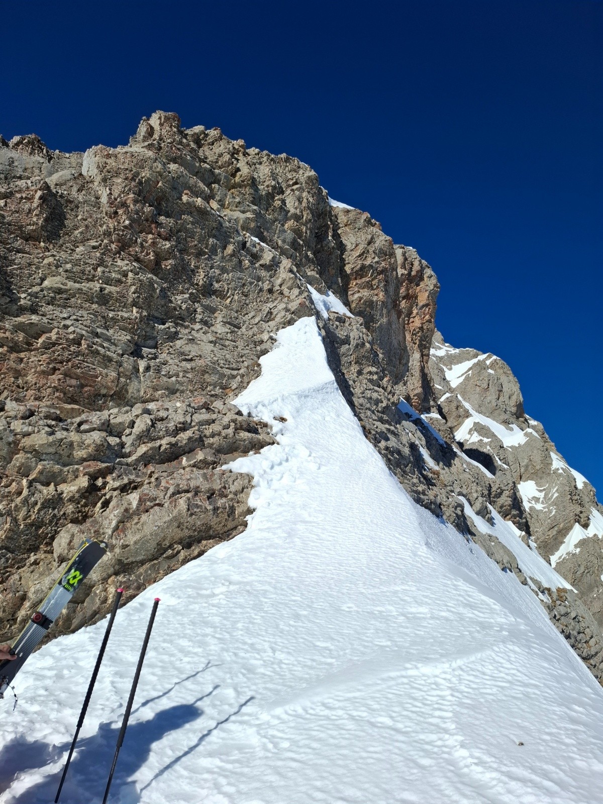 Col pied Pointe percée 