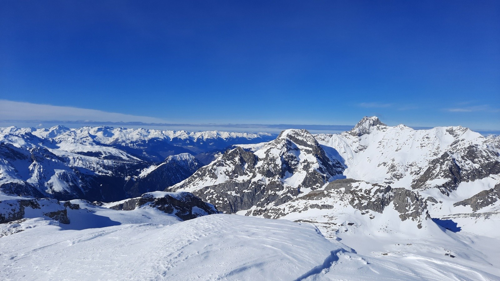 Aiguille du Bochor, Pointe du Creux Noir, Pointe du Vallonnet 