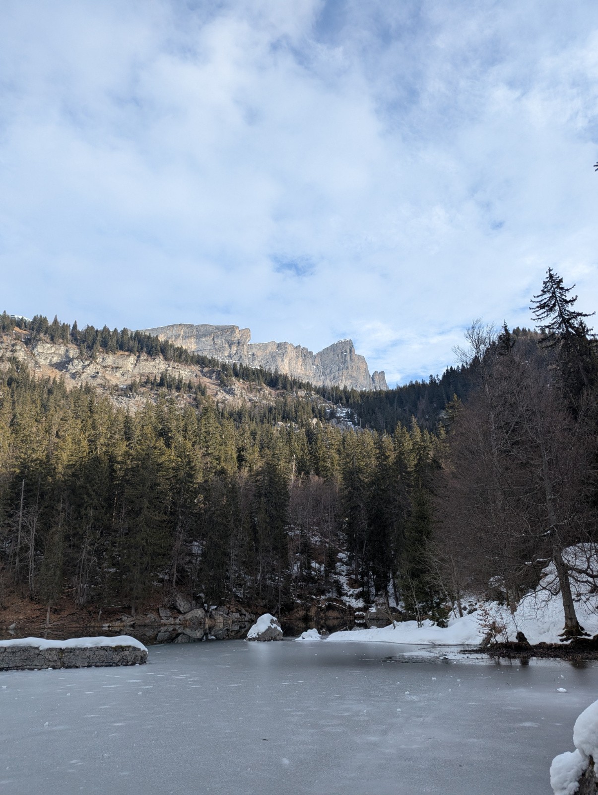 Petit détour par le lac vert