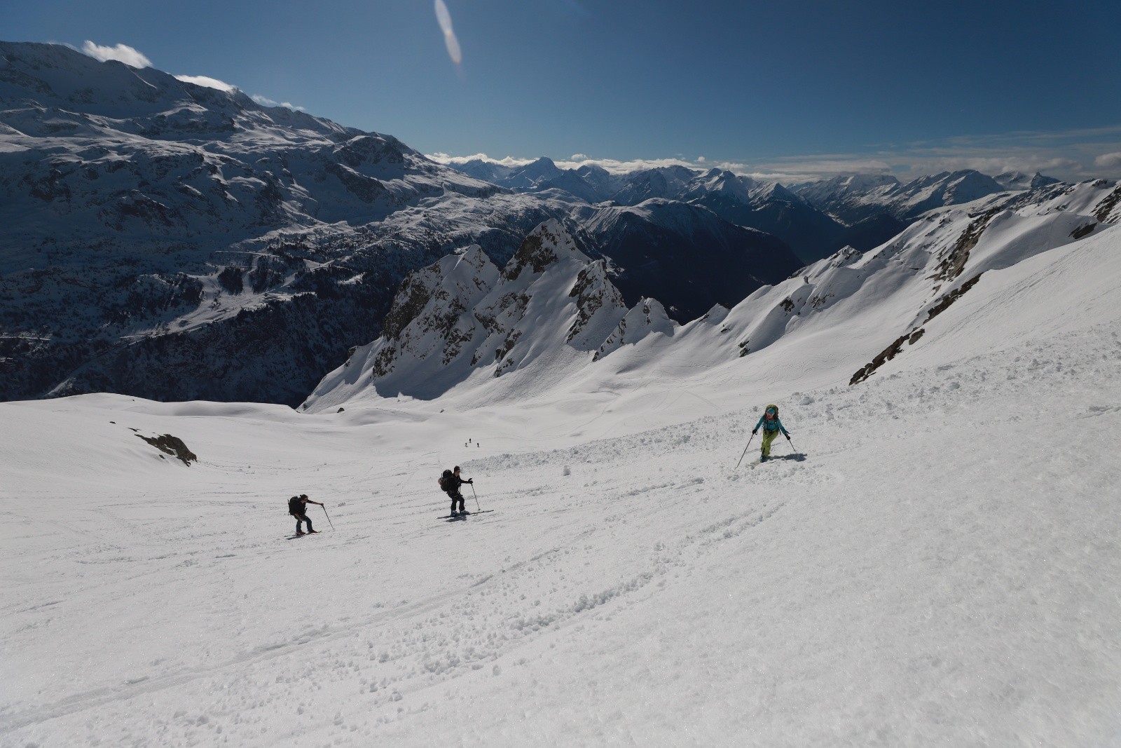  En route vers le collu entre le Rissiou et les Rochers du Rissiou