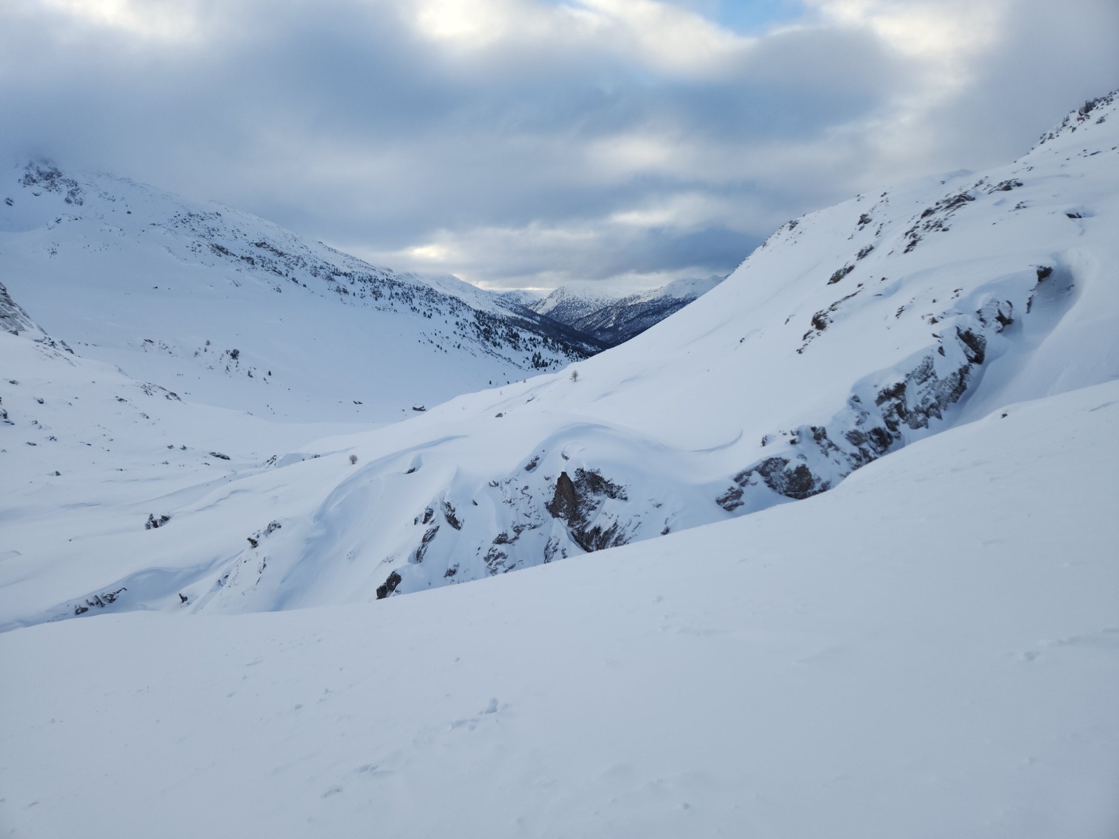 J3 - Le vent a bien sculpté la neige