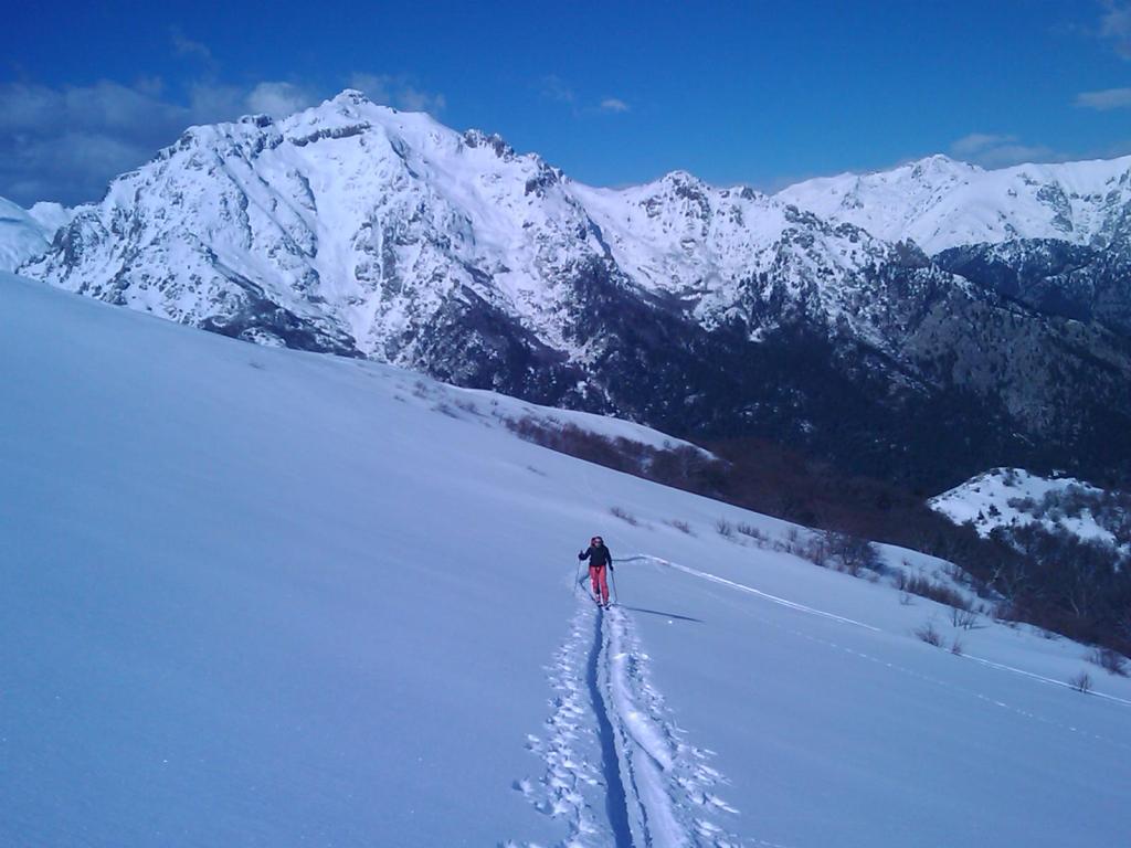 Fin de la montée : Avant d'arriver à Bocca Palmente