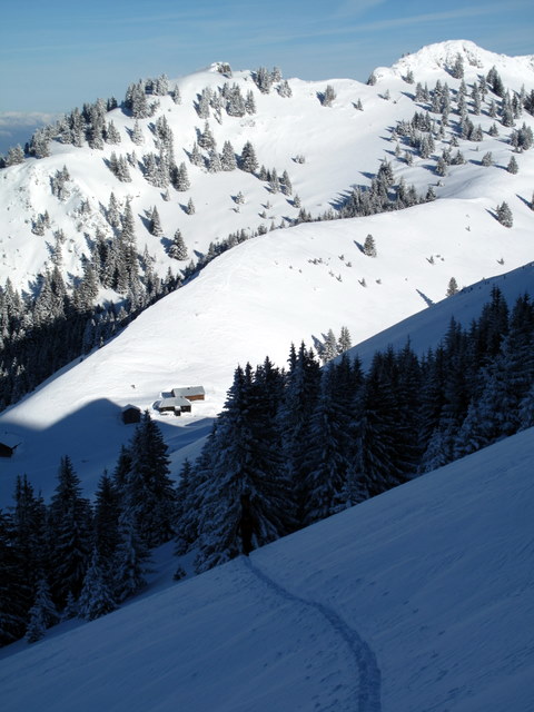 Chalets du Pertuis : Montée voix normale