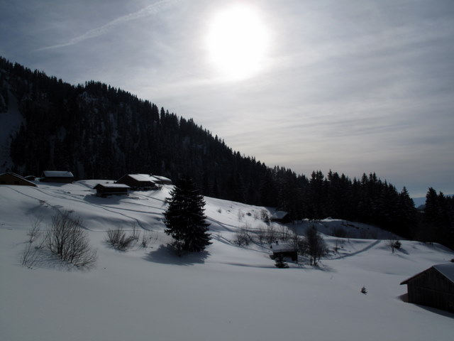 Chalets de la Buchille : Retour aux chalets