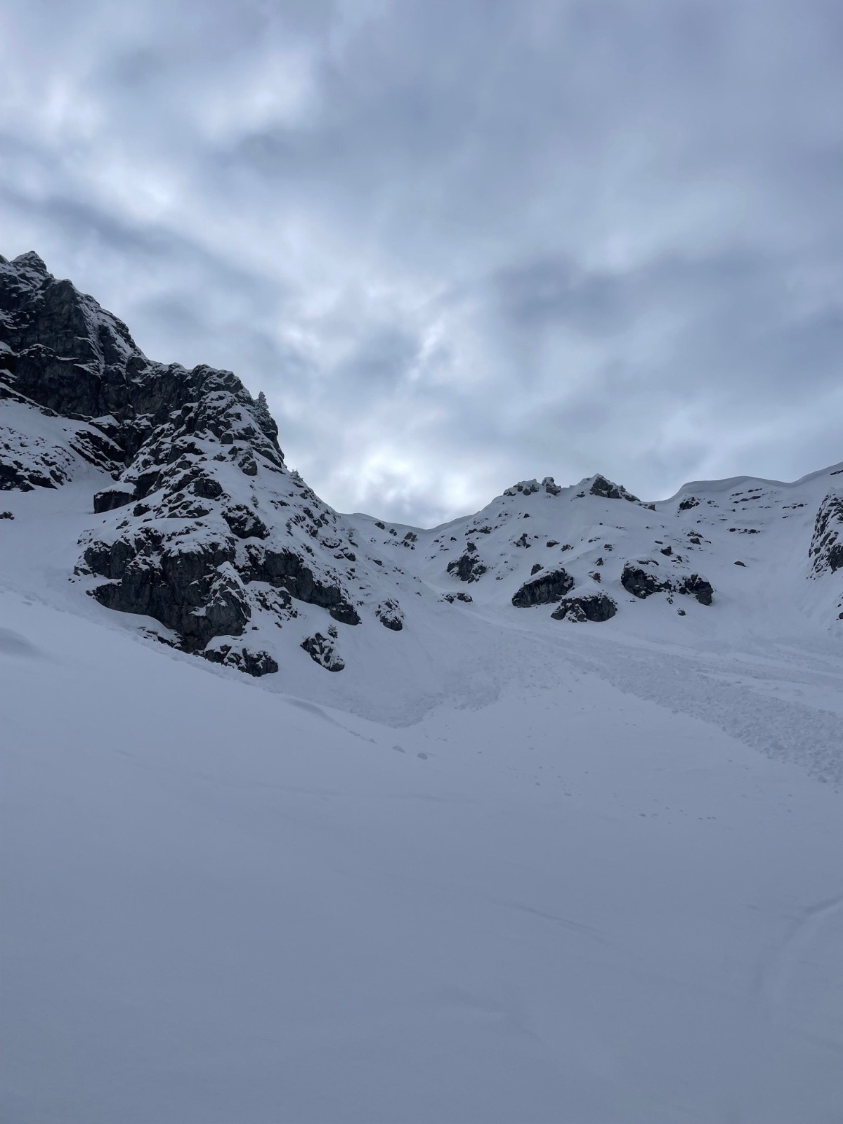 Les coulées à l'approche  