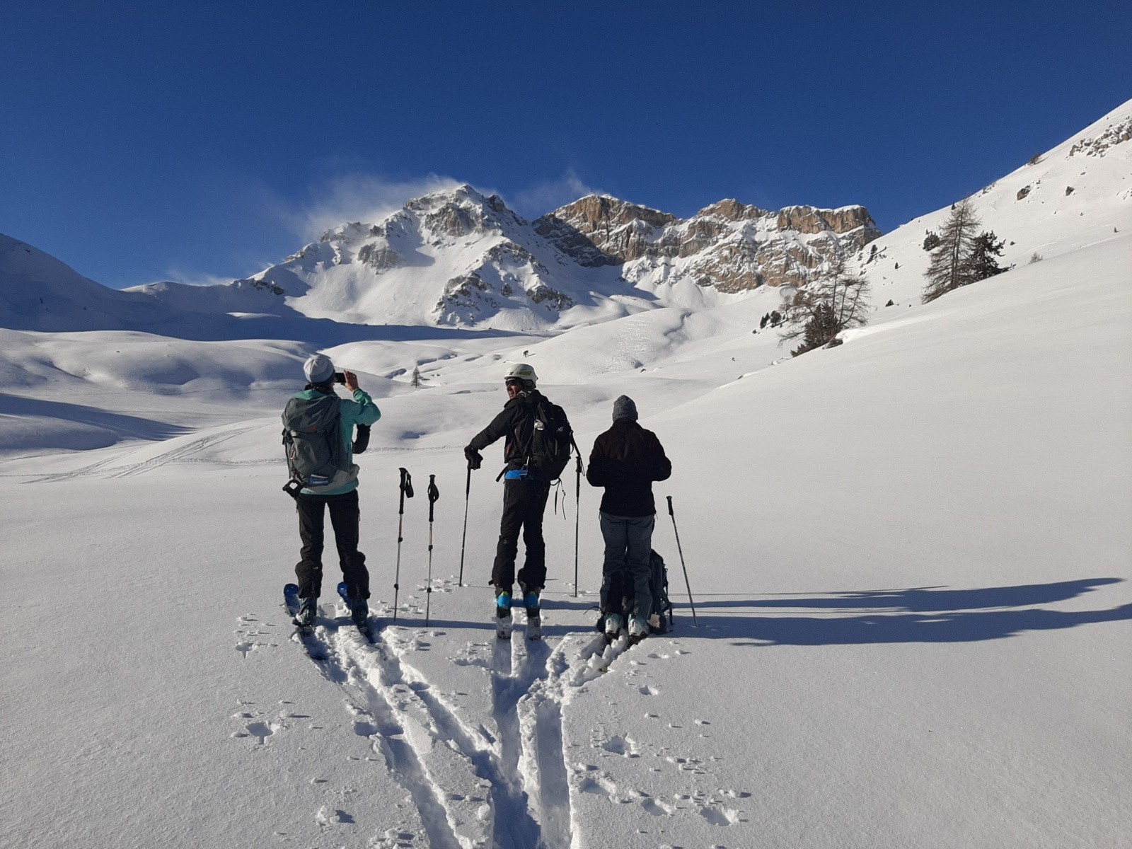  Vers les chalets de l'Izoard