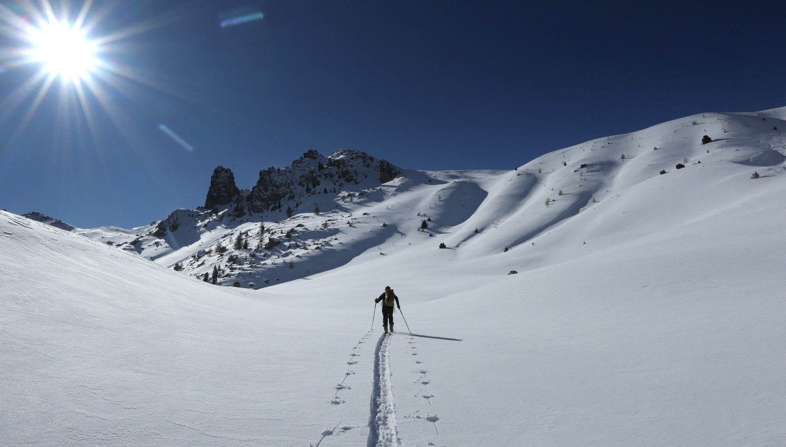 Montée au Col de la Coulette