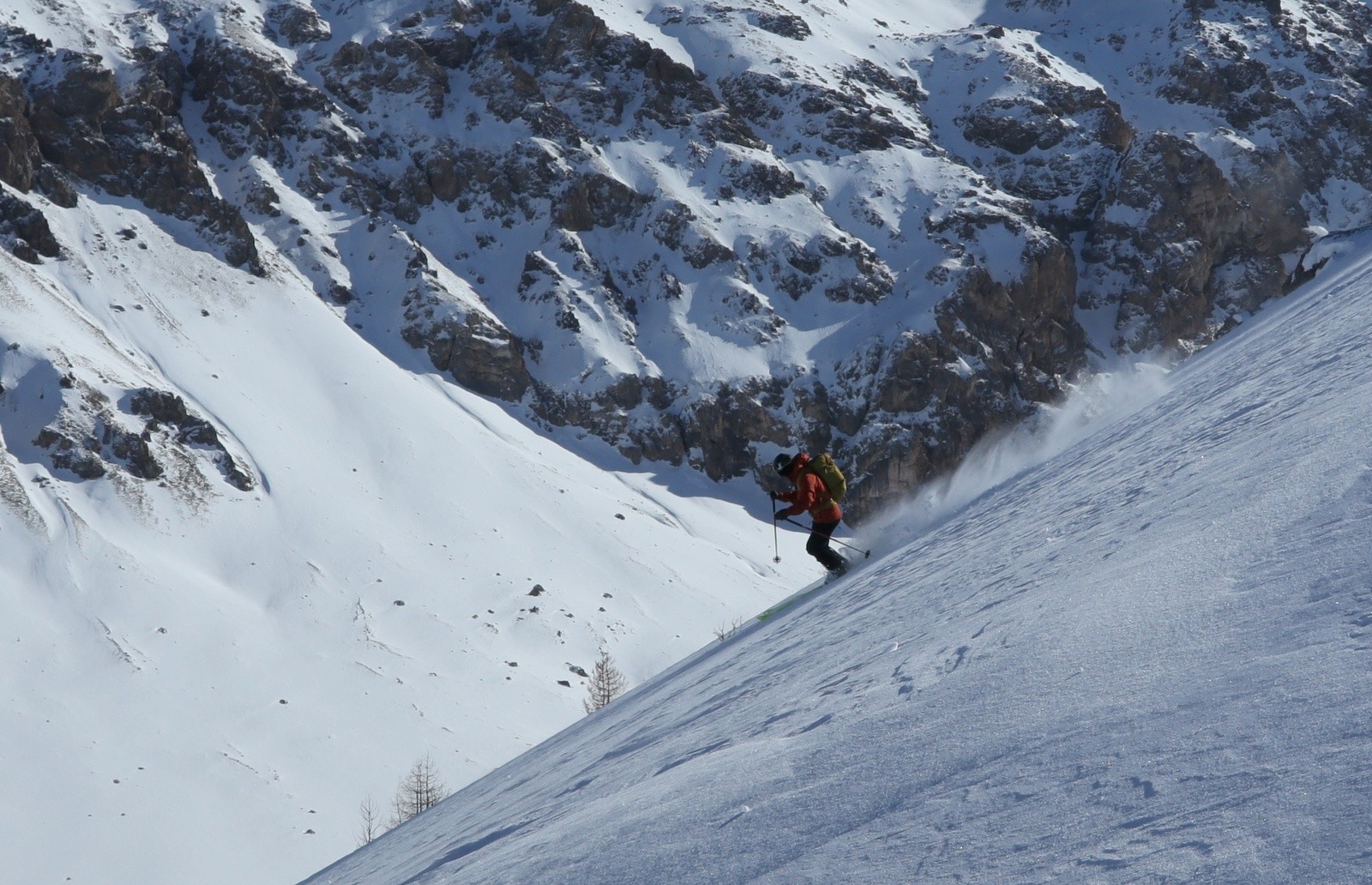                                Crête de Pastourlet, versant NE