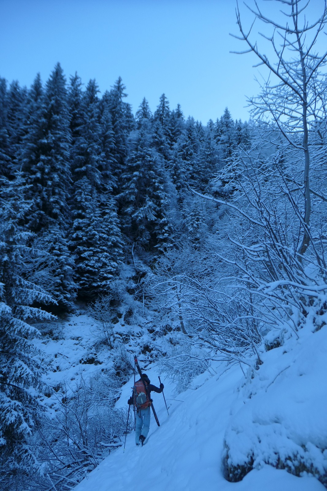 Traversée du ruisseau perdu  