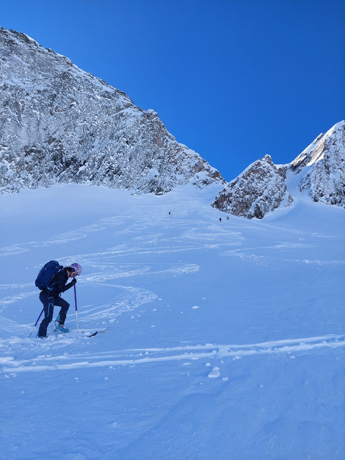 Côté Nord du col Clément&nbsp;