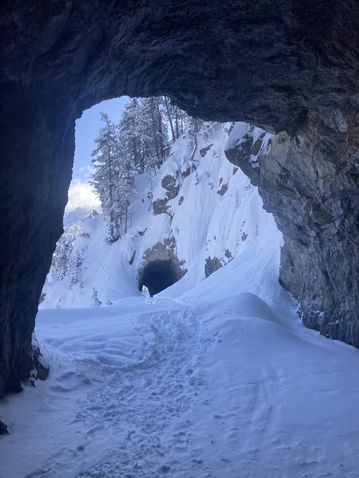 #3 à l à l'intérieur de la 1ere gallerie