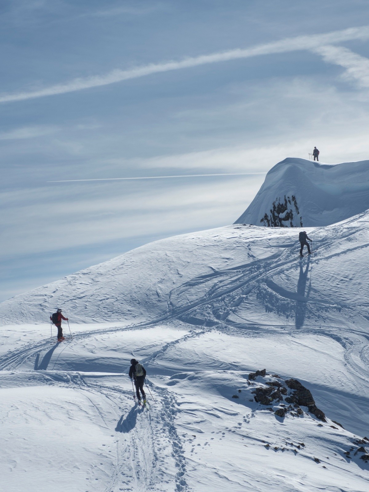 Montée sur la pointe de Lavouet