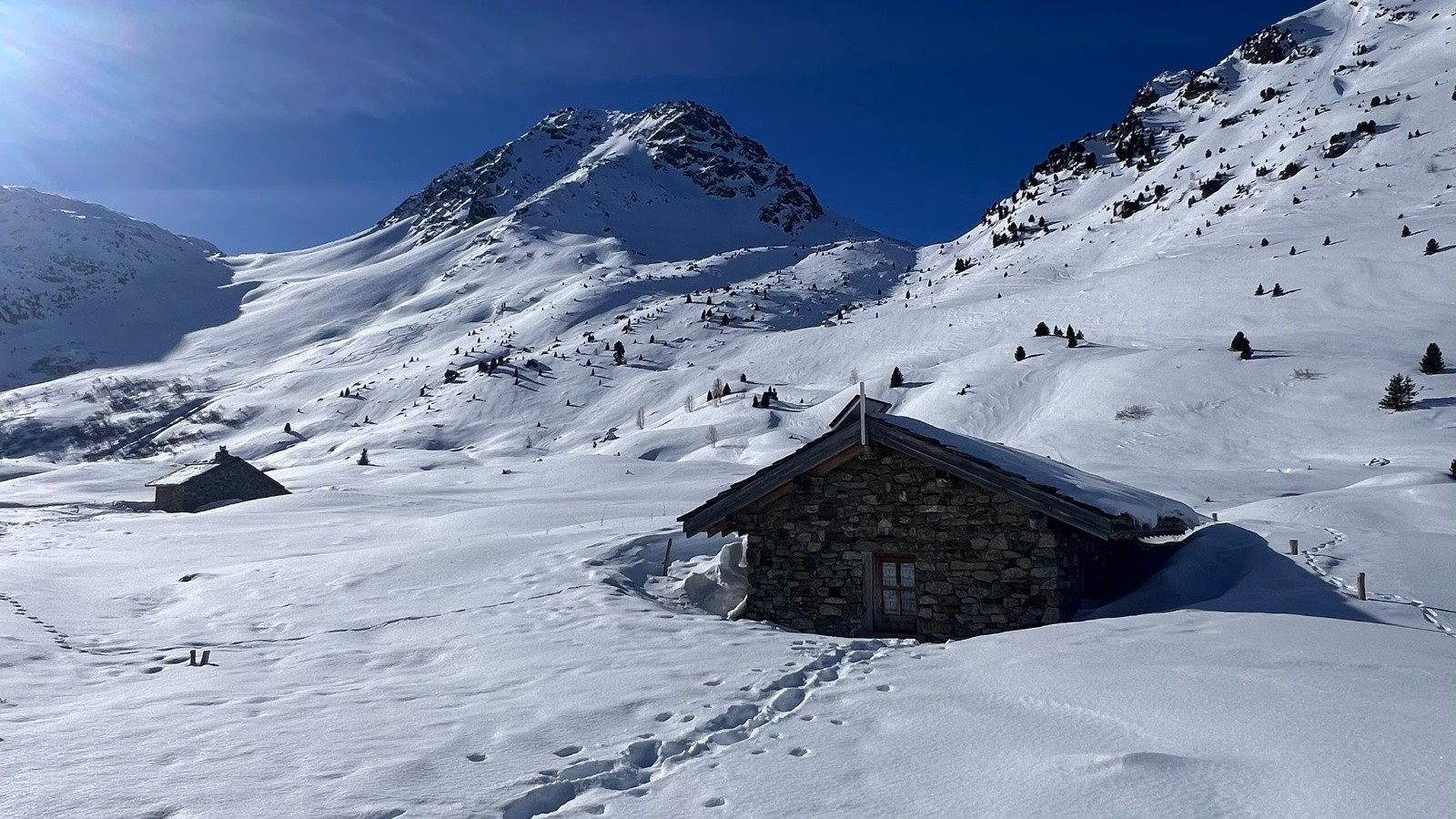 Les cabanes de la Plagne