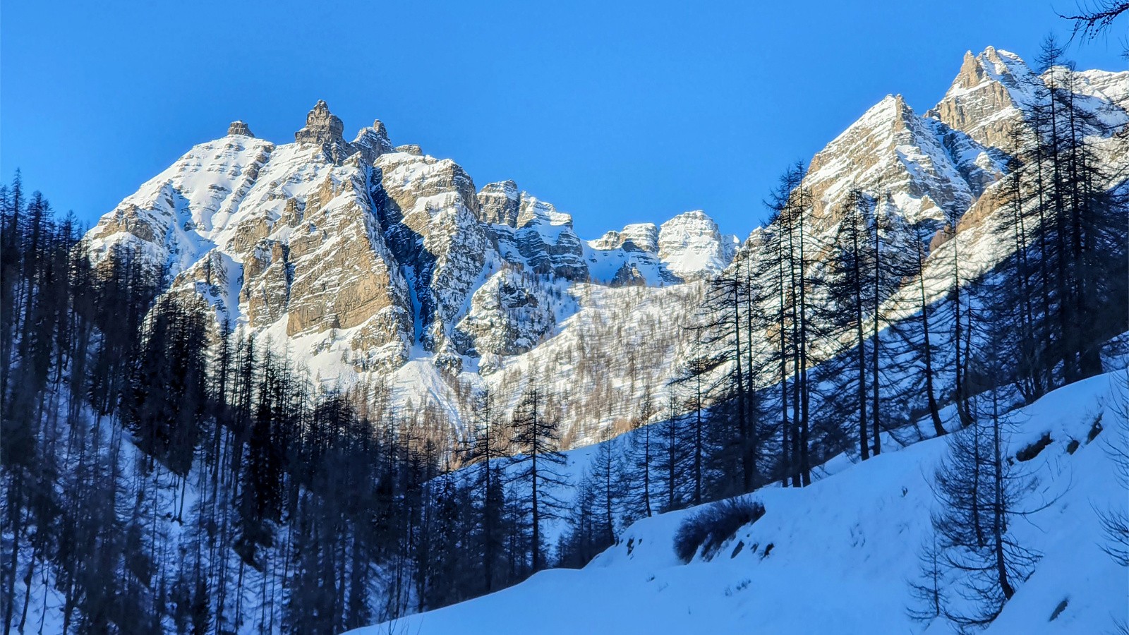 Groupe Fort Carra et Couloir de la \