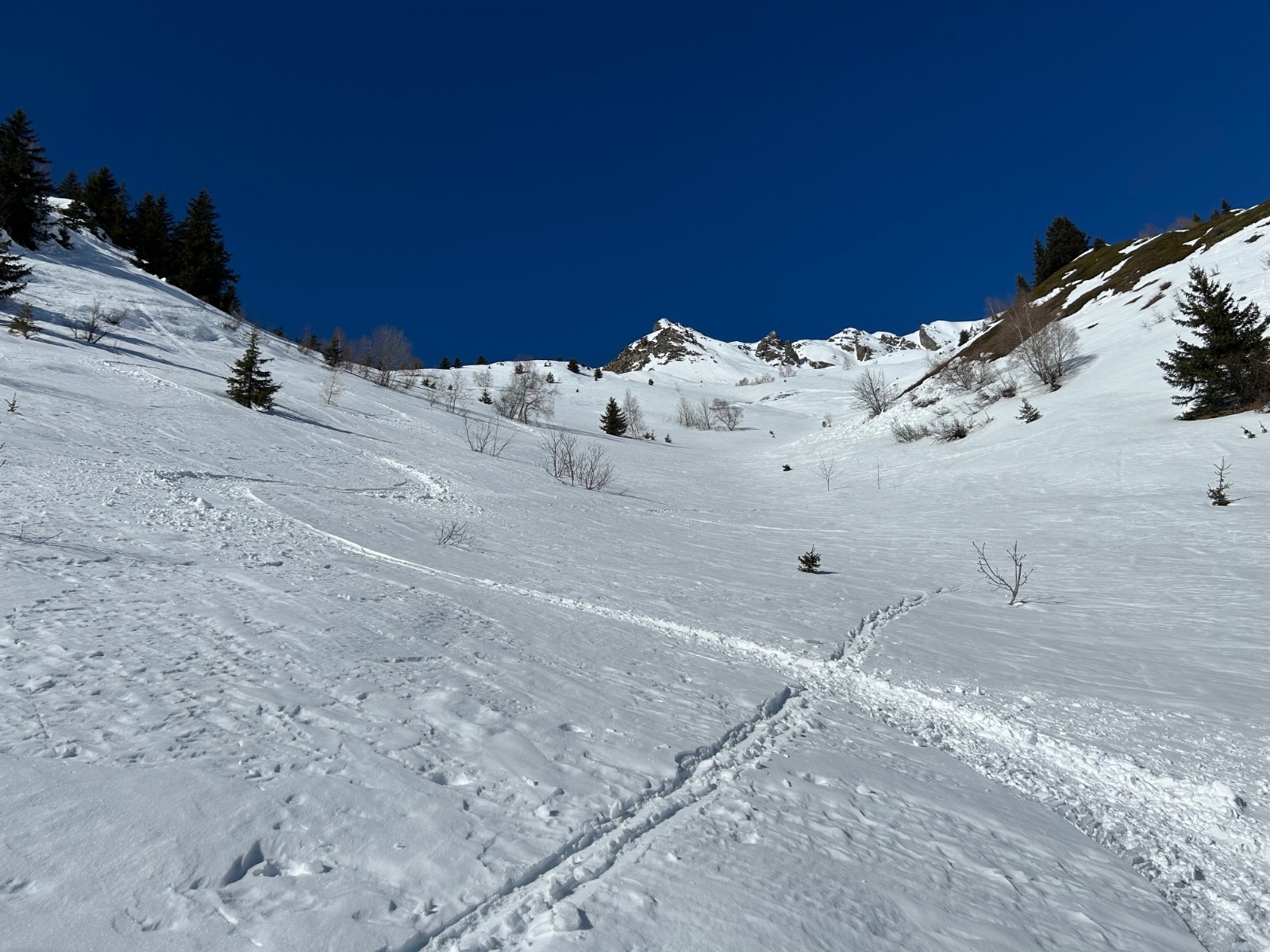  Cote 1800m, poudre en rive droite