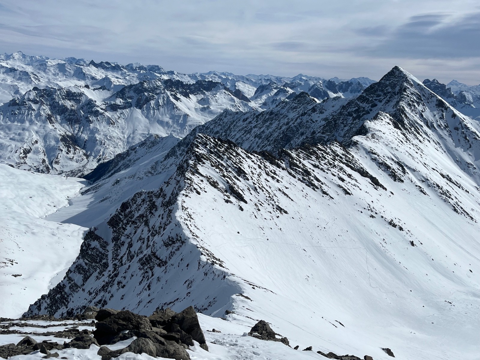 J2: Col des 3 pointes et Aiguille d'Argentière 