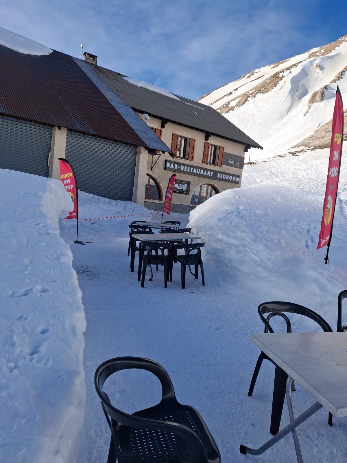 J1 le Refuge du col du Galibier 