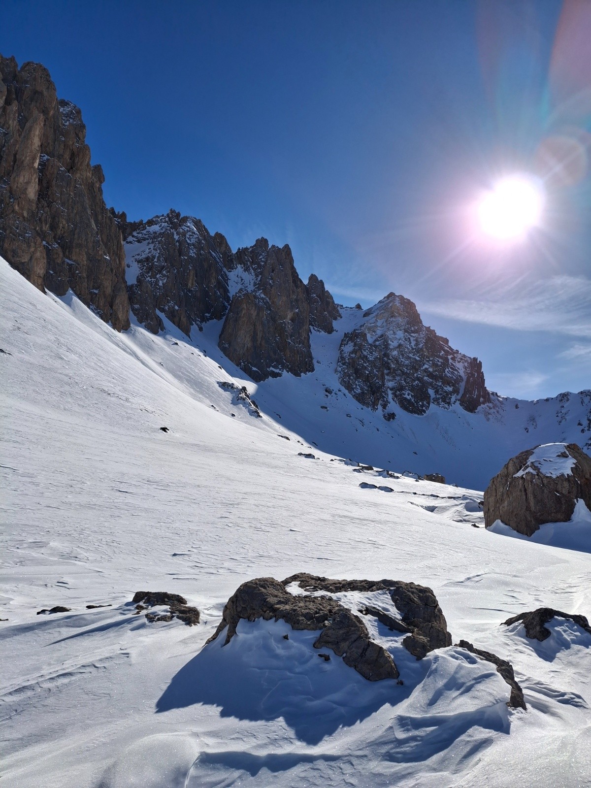  J4 le pic de la moulinière et son couloir Nord 