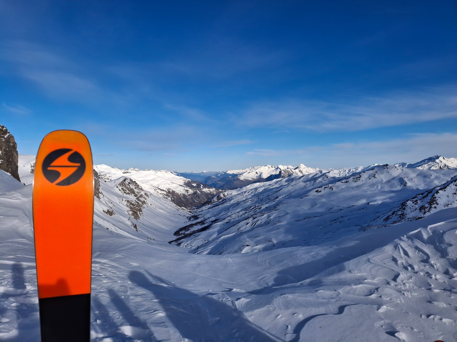   J4 col de l'aiguille noire, visu sur valloire