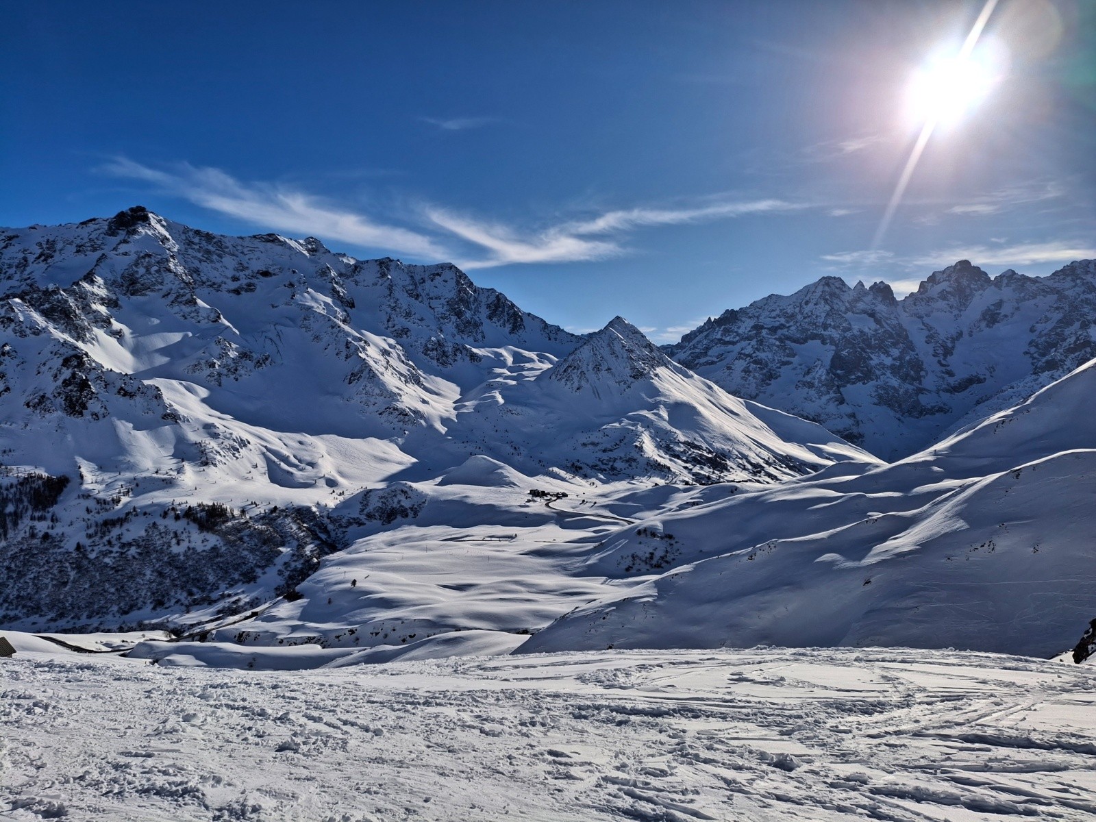 J1  belle couleur sur le col du Lautaret