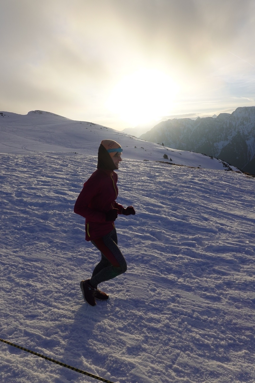 une coureuse matinale (et très efficace)