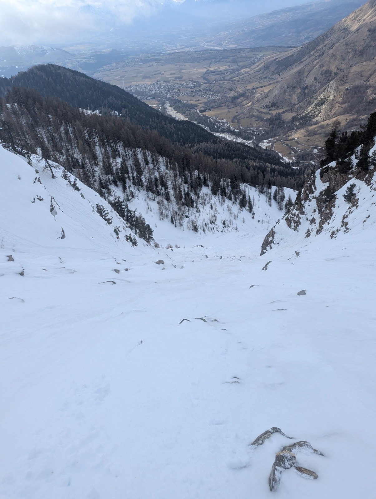 Chantier vue du haut 