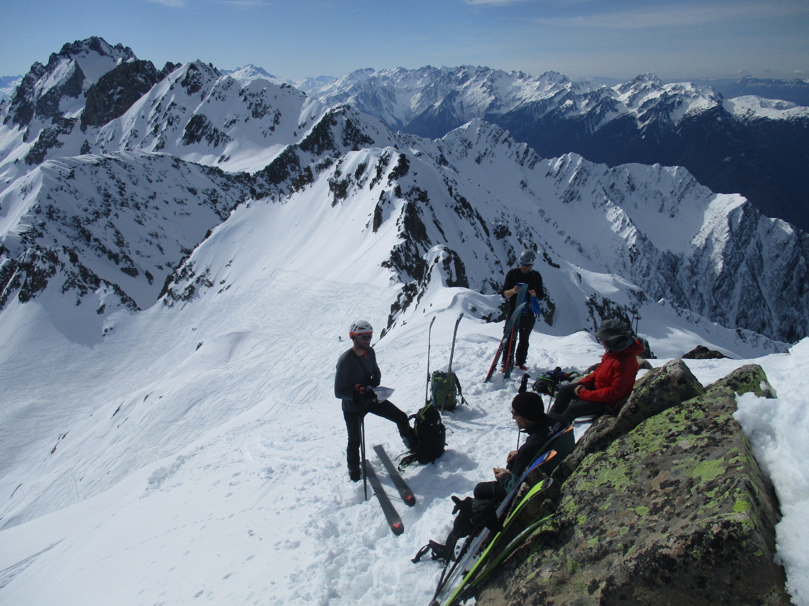 vue sur le grand pic