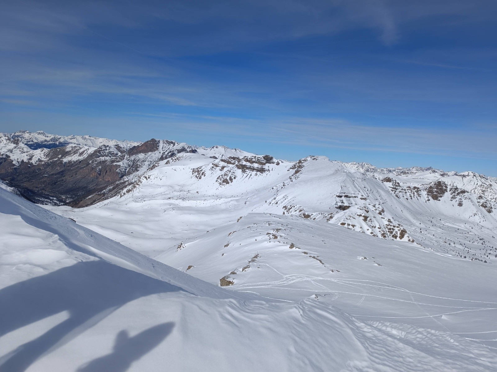 vue du col vers le 04 