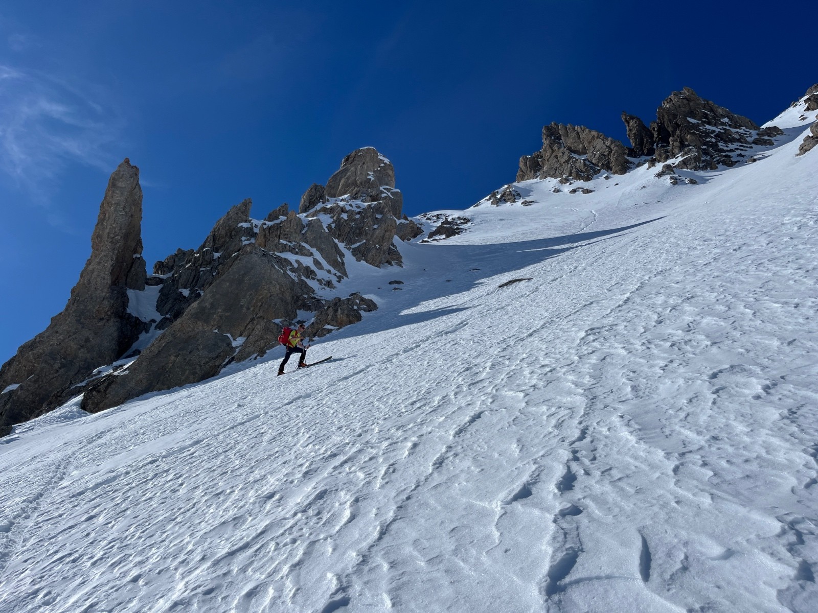  On remonte le bas du couloir ESE