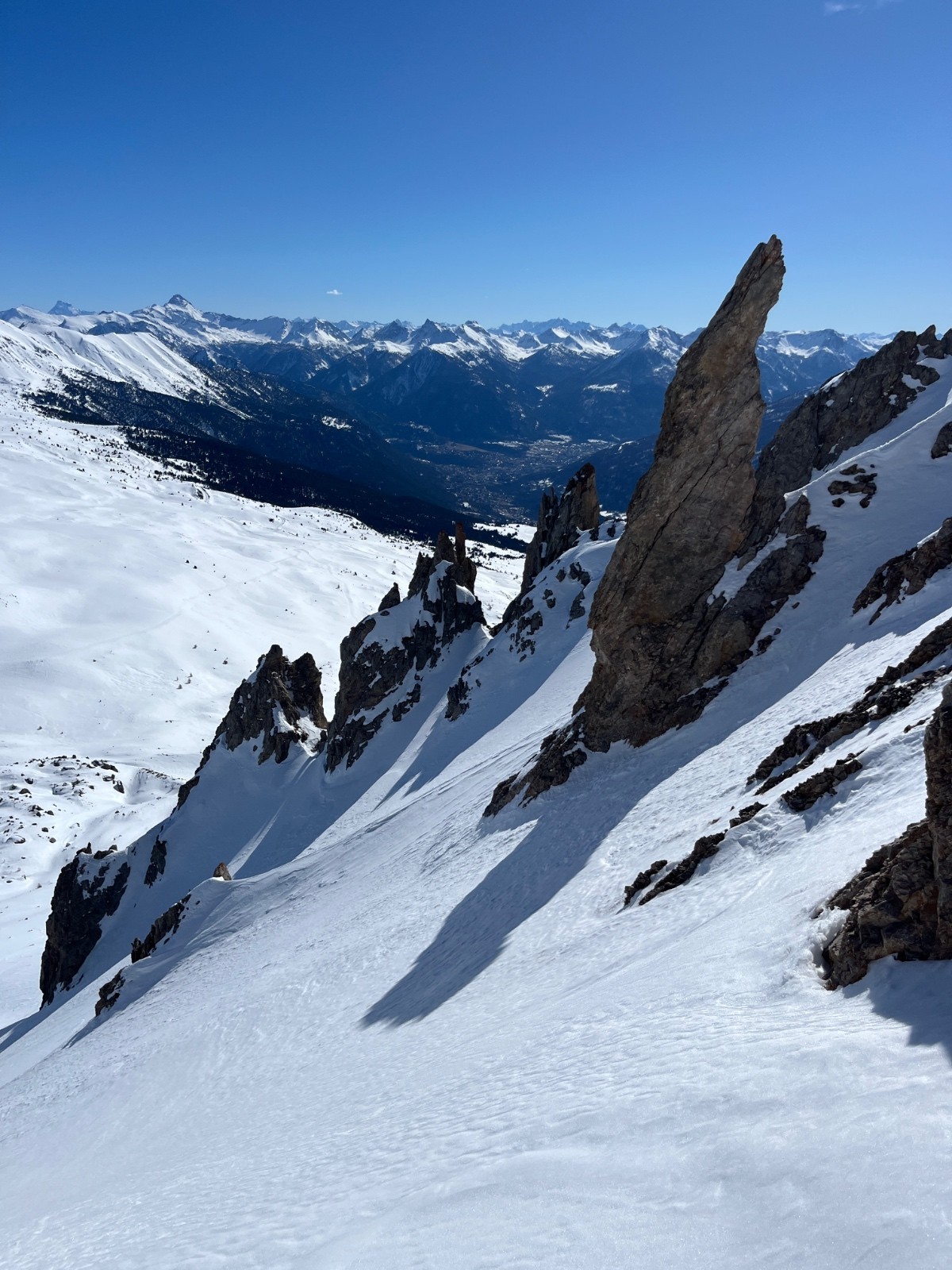  Pour basculer dans un petit couloir parallèle