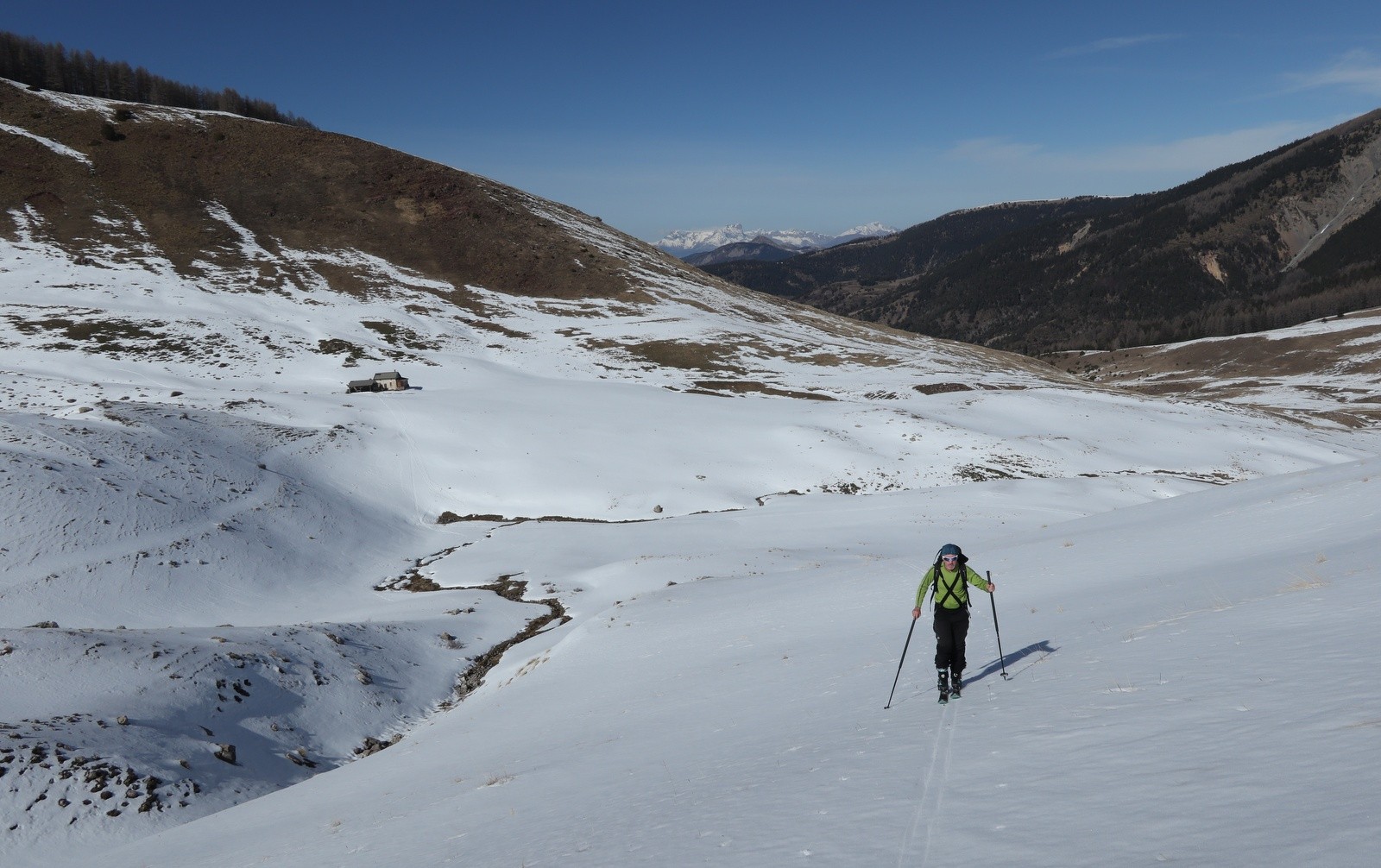 Remontée vers les Monges