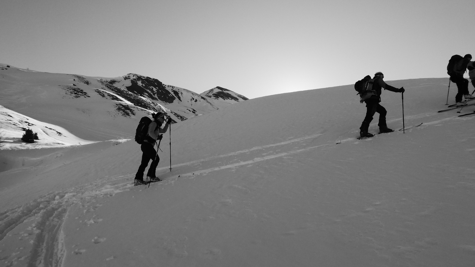 1ere montée via Paneyron  