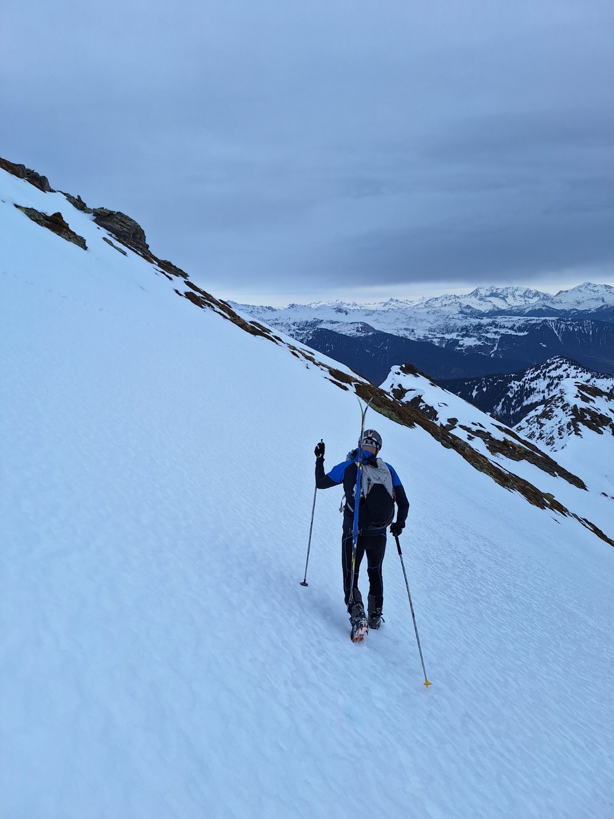 Fin en crampons 