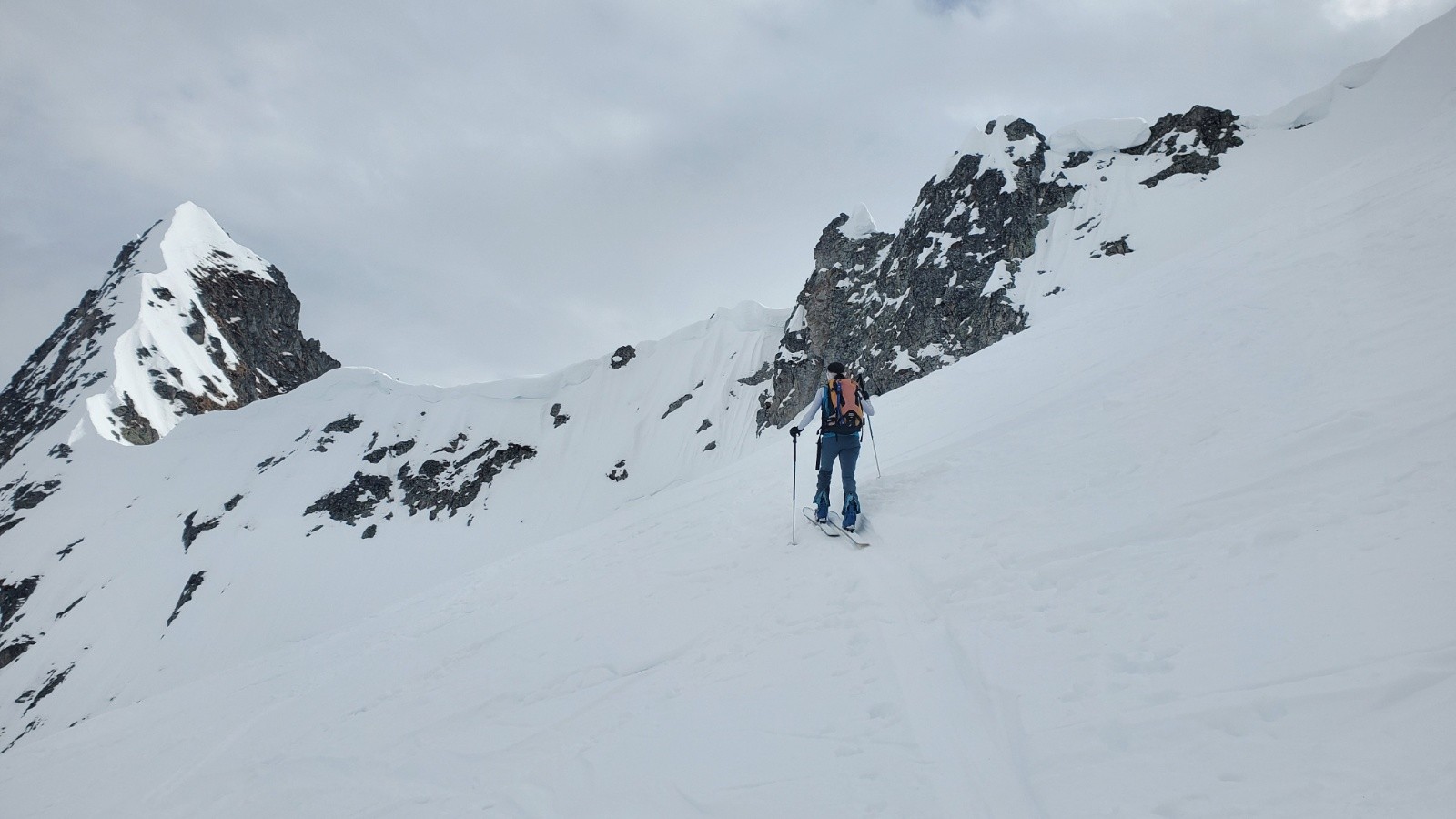 #34 Arrivée au col Clément Arrivée au col Clément
