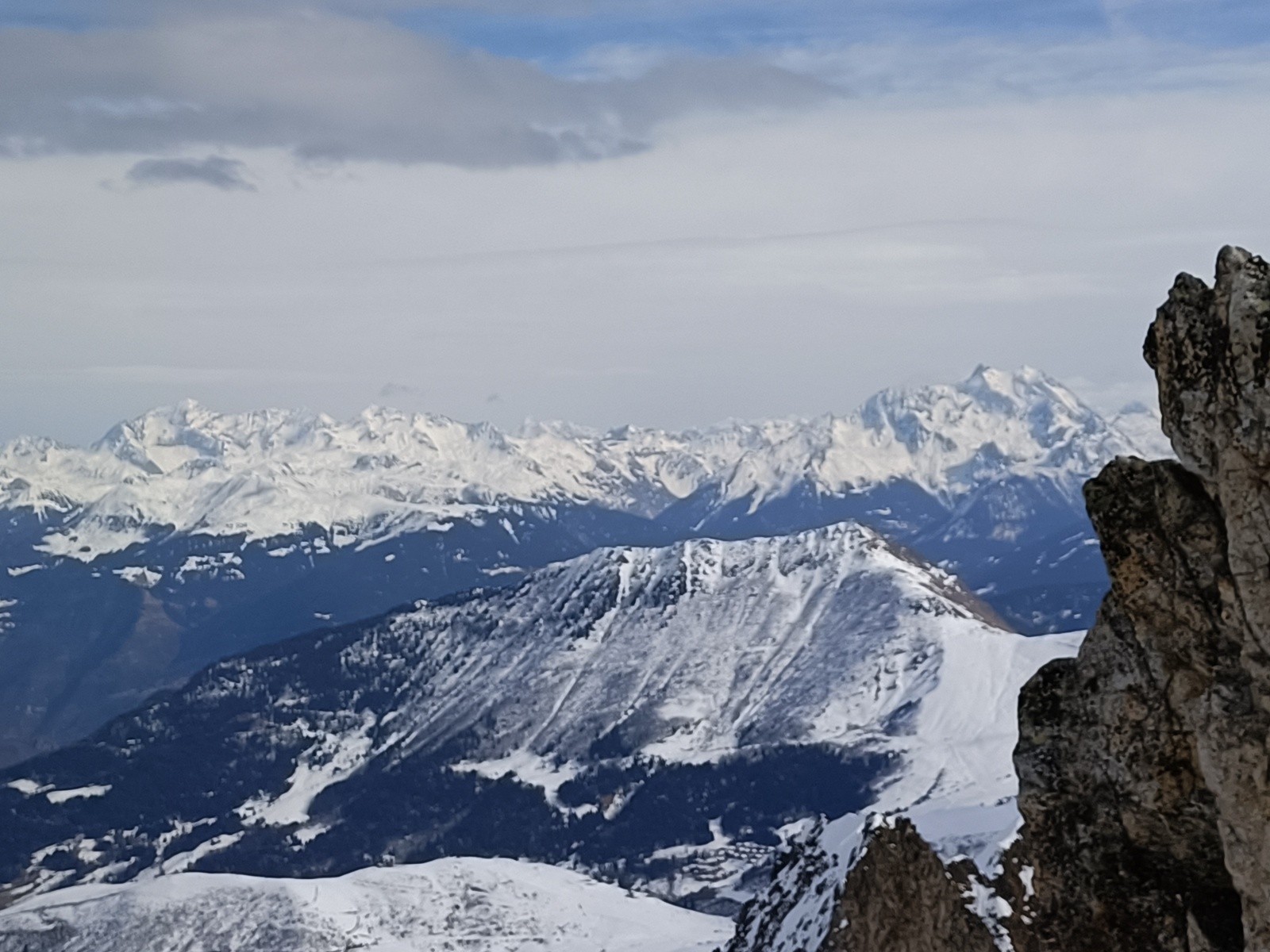 #32 Mont Pourri et Grande Casse en fond Mont Pourri et Grande Casse en fond