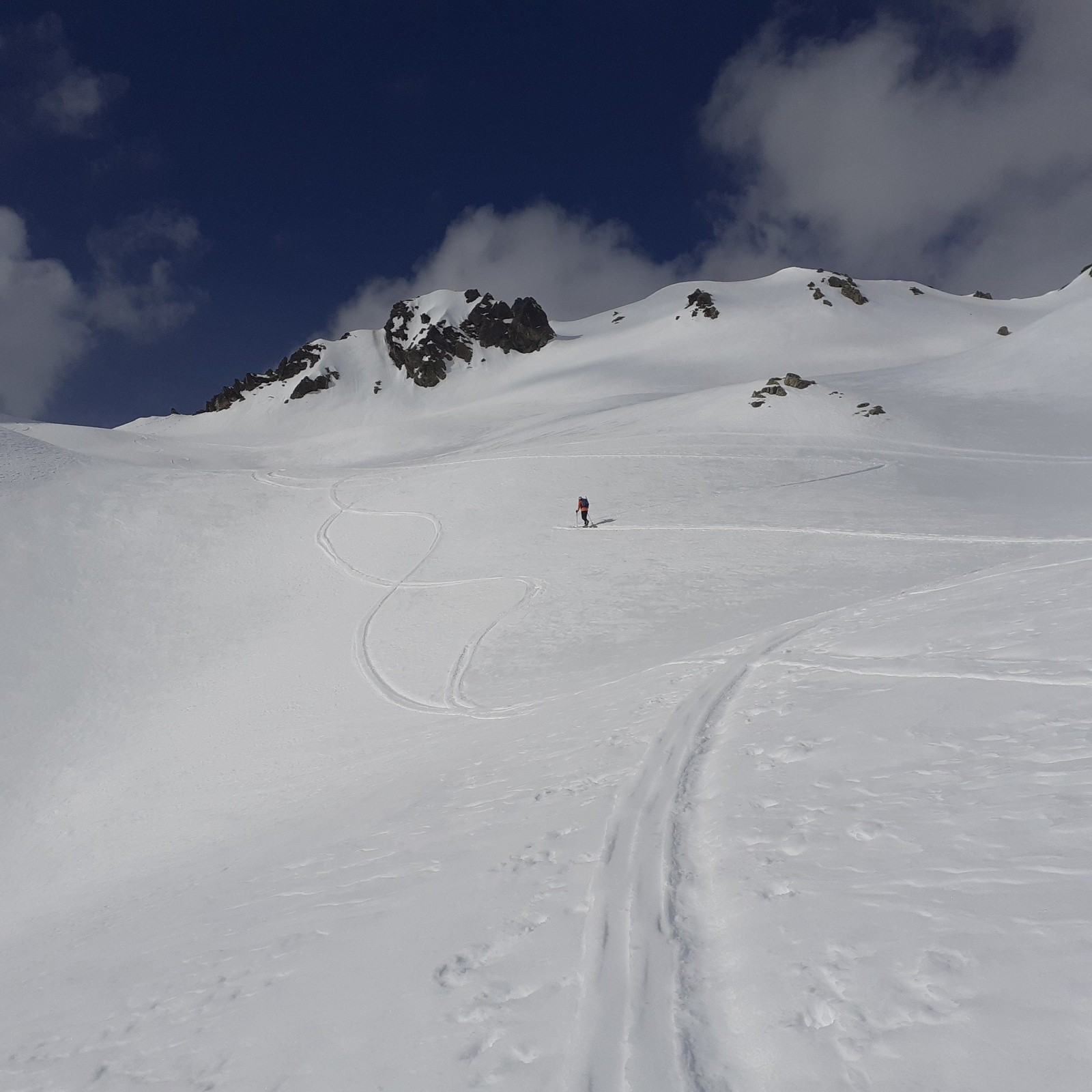 Vers le col de la Croix 